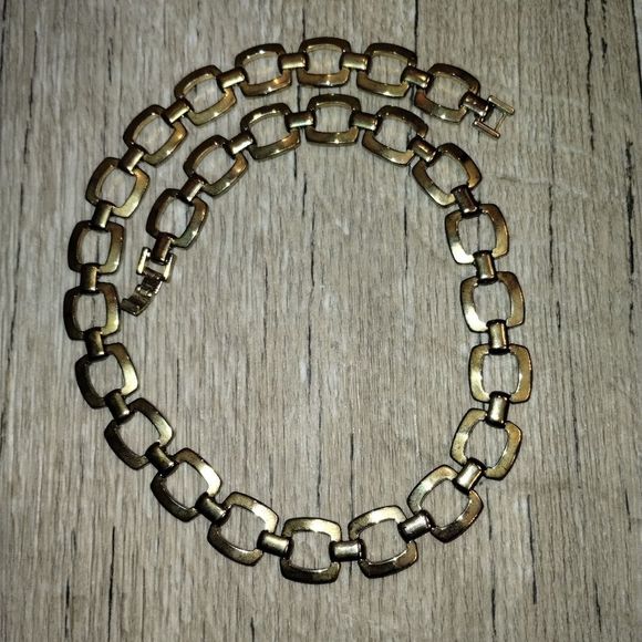 Fashion Jewelry Jewelry Chunky Gold Metal Chain Necklace 8 Choker